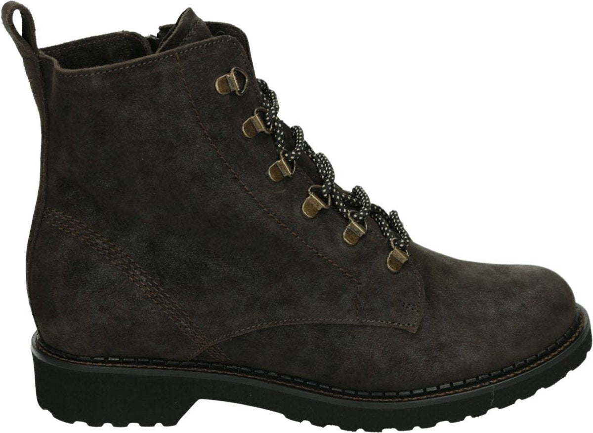 Verhulst 6437A H - Volwassenen VeterlaarzenHalf-hoge schoenen - Kleur: Bruin - Maat: 38.5