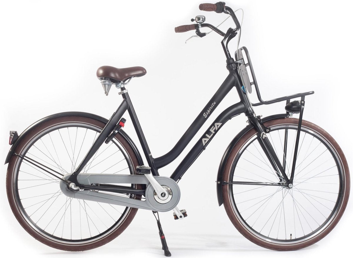 Alfa Espiritu Damesfiets 28 inch / 57cm Nexus 3 SP Mat Zwart