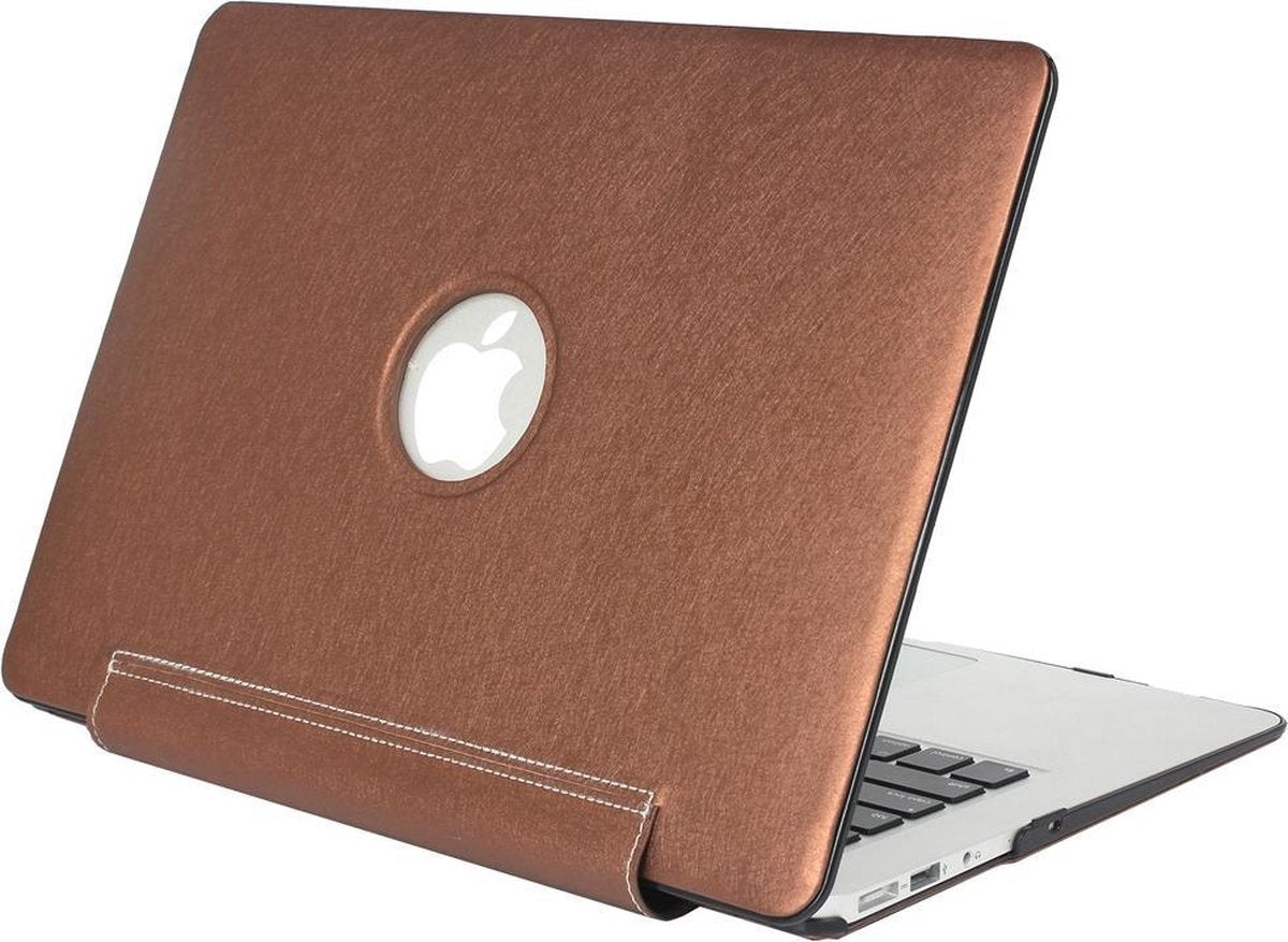 Mobigear Hard Case Silk Texture United Koper voor Apple MacBook Air 13 inch
