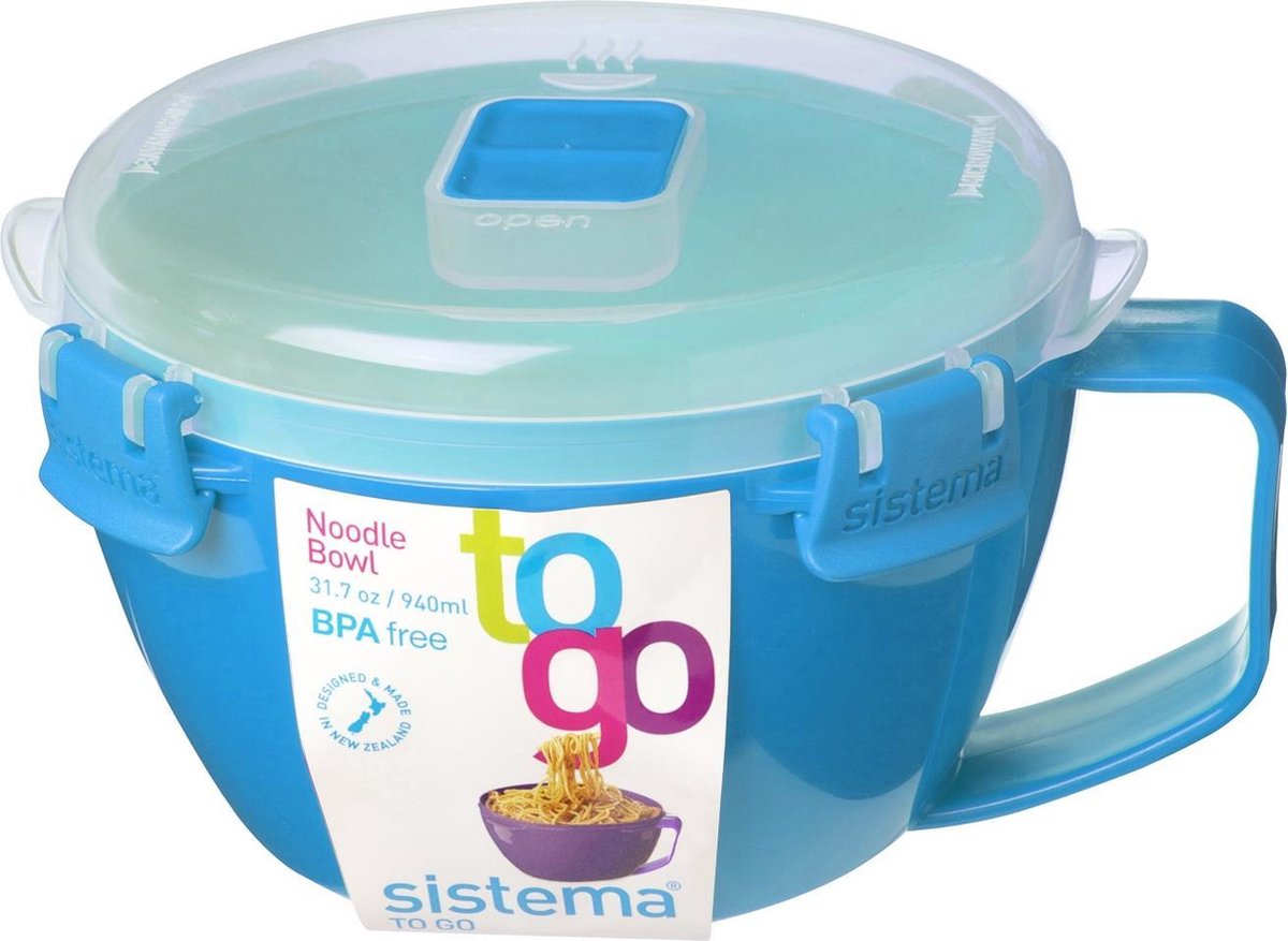 Sistema To Go Vershouddoos - Noedelkom - Blauw - 940ml