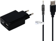 3A lader TUV gekeurd 1 m Oplaadkabel en oplader adapter met stekker. Past ook op Lexibook Pocket Connect MFC143