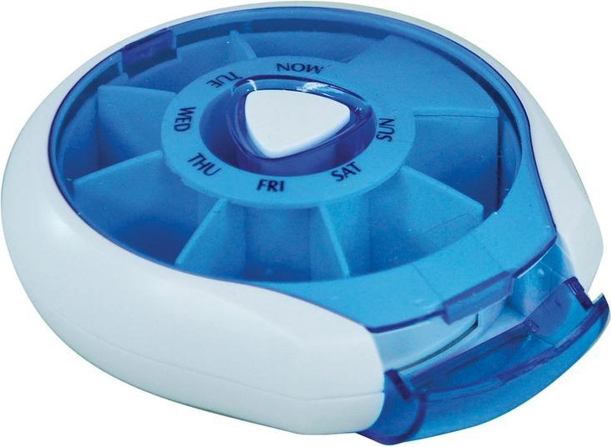 Aidapt pillendoosje 1 week - blauw