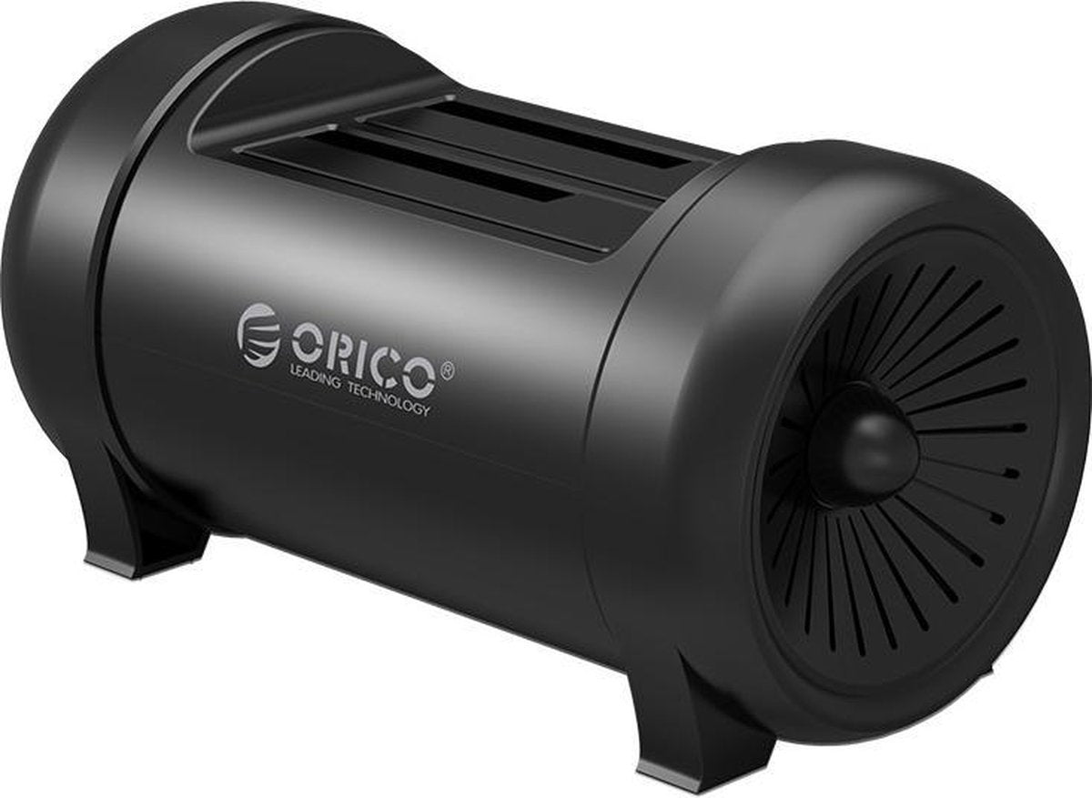 Orico Dual bay docking station   2.5/3.5 Inch SATA HDD/SSD - Zwart