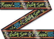 Afzetlint 65 jaar Neon 12m