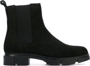 Mace Vrouwen Nubuck  Chelsea boots / Laarzen / Damesschoenen M1089 nub - Zwart - maat 39