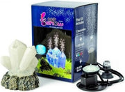 Hydor deco kit kristal met licht en bubbels
