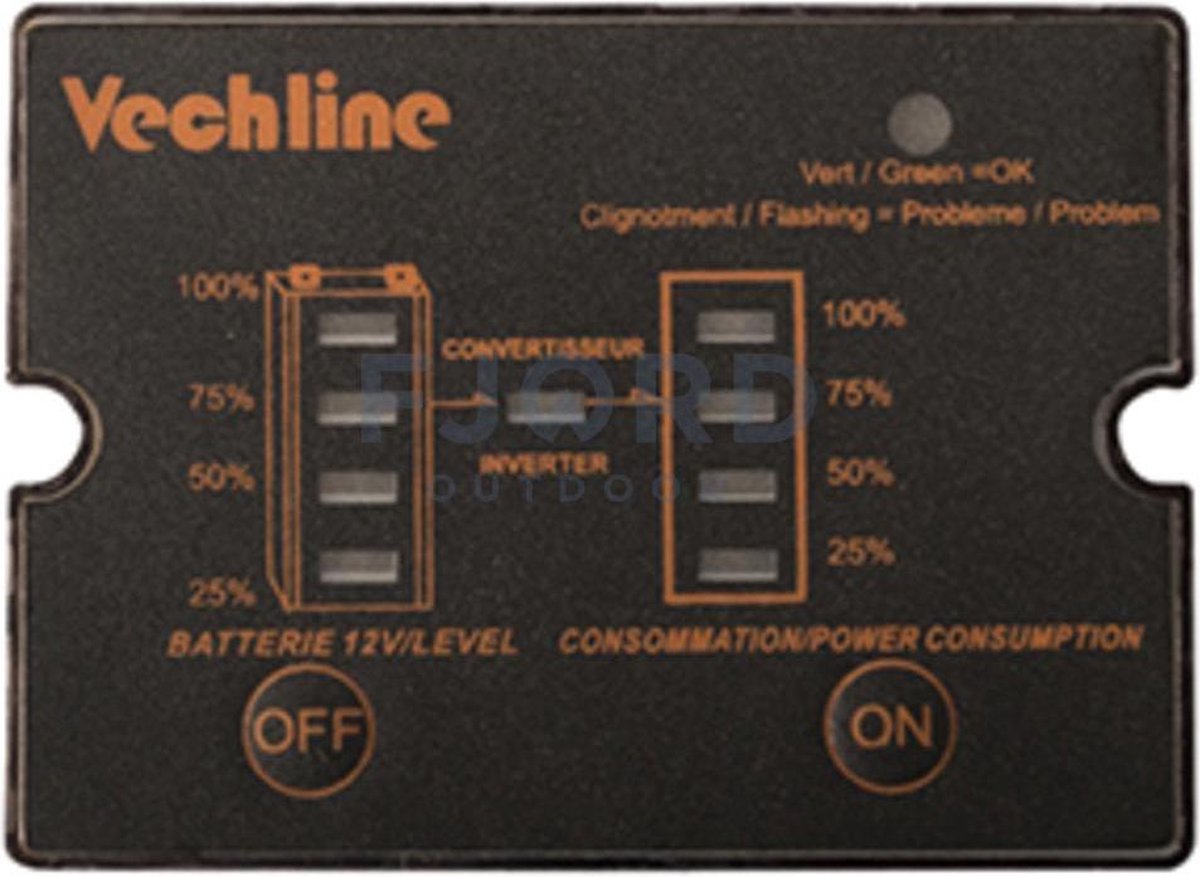 Vechline SoPure Omvormer Pure Sinus 2000W