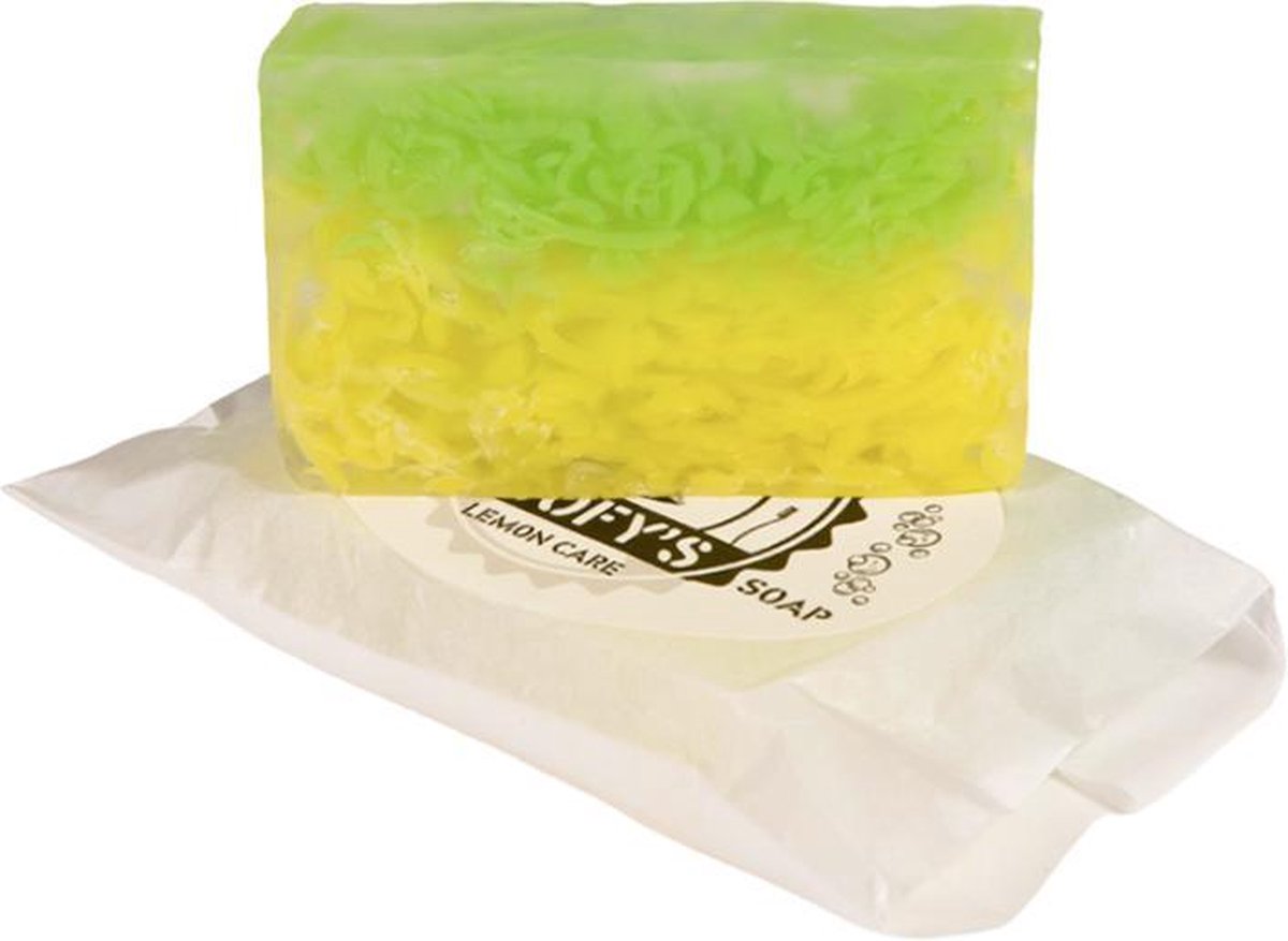 Loofy's - Douche Gel | Body Bar [Lemon Care] Navulling | Plasticvrij & Vegan - Loofys