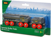 BRIO Zwarte hogesnelheidstrein - 33697