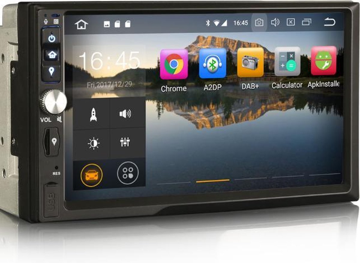 Voltario® 7 " Android 8.0 Autoradio Universeel met navigatie