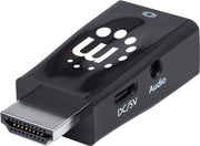 Manhattan HDMI auf VGA-Mikrokon. optional MikroUSB Stromport