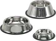 Nobby - Eetbak - RVS - Rubbere onderkant - ø 23cm - 0