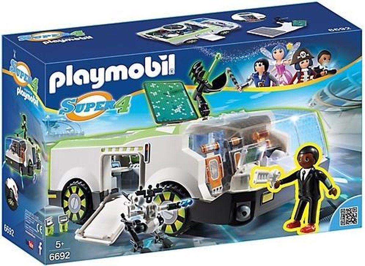 Playmobil Super 4: Kameleon Met Gene (6692)