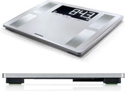 Soehnle - personenweegschaal - analyse - XL (35 x 30) - kunststof - zilver - BIA - BMI - vet - water - spiermassa - Kcal