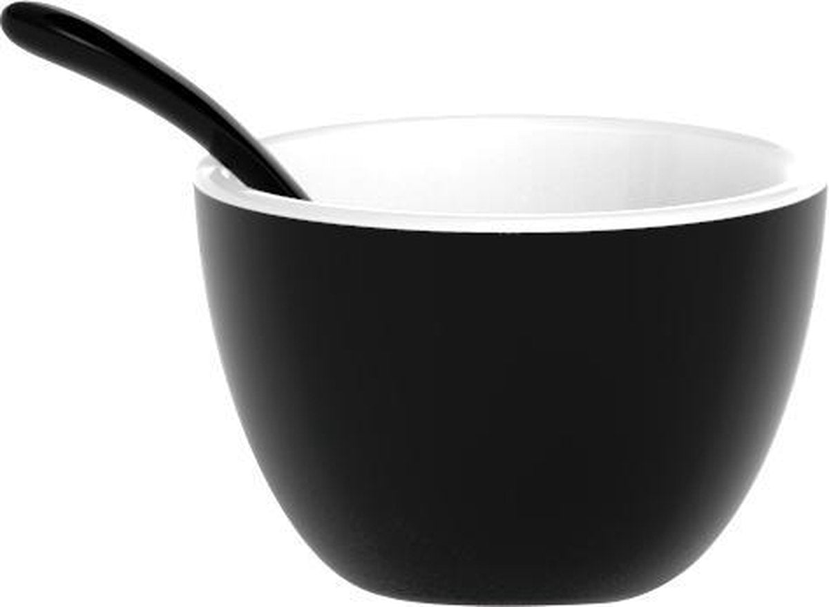 Zak!Designs Twotone Kom - Incl. Lepeltje - Melamine - Ø 7