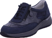 Waldlaufer 659004 K - Volwassenen Dames veterschoenen - Kleur: Blauw - Maat: 38.5