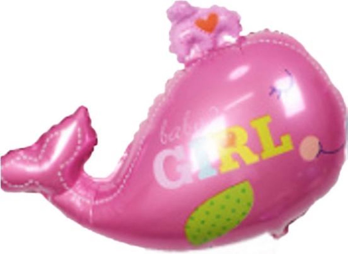 Folie ballon geboorte girl 88*72 cm