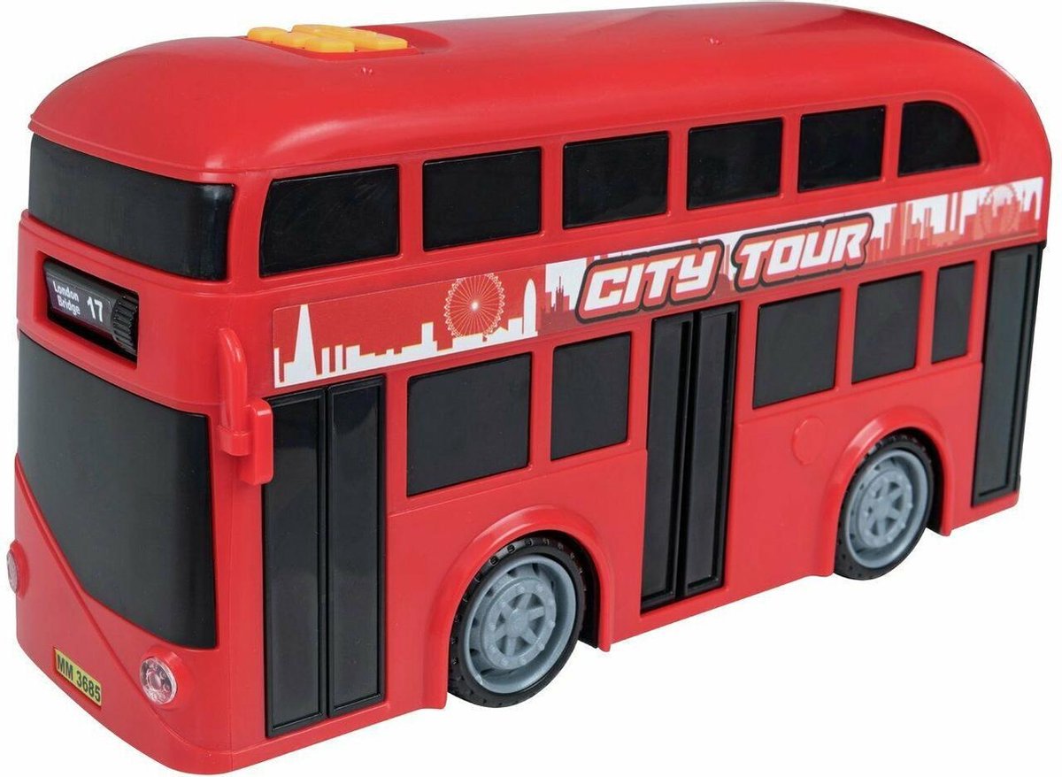 Chad Valley Double Decker Bus Dubbeldekker bus