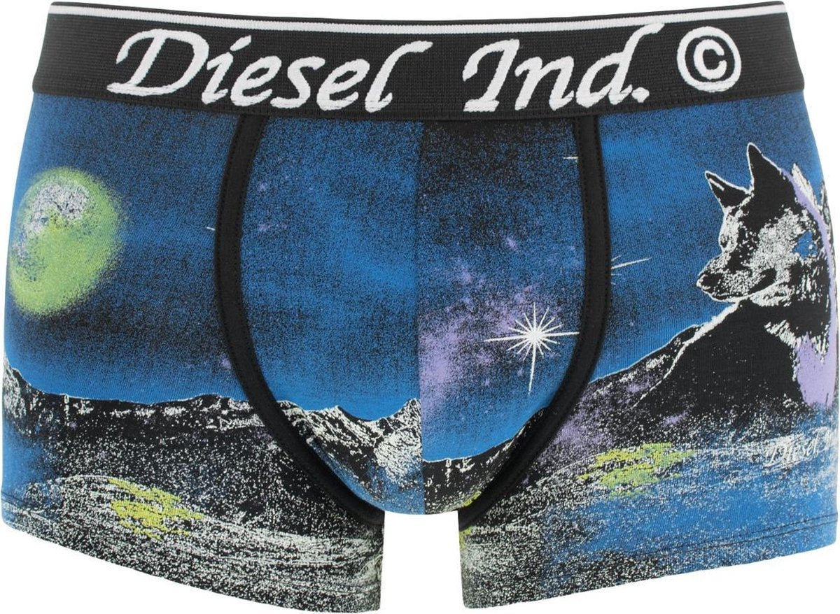Diesel damien trunk wolf blauw - L