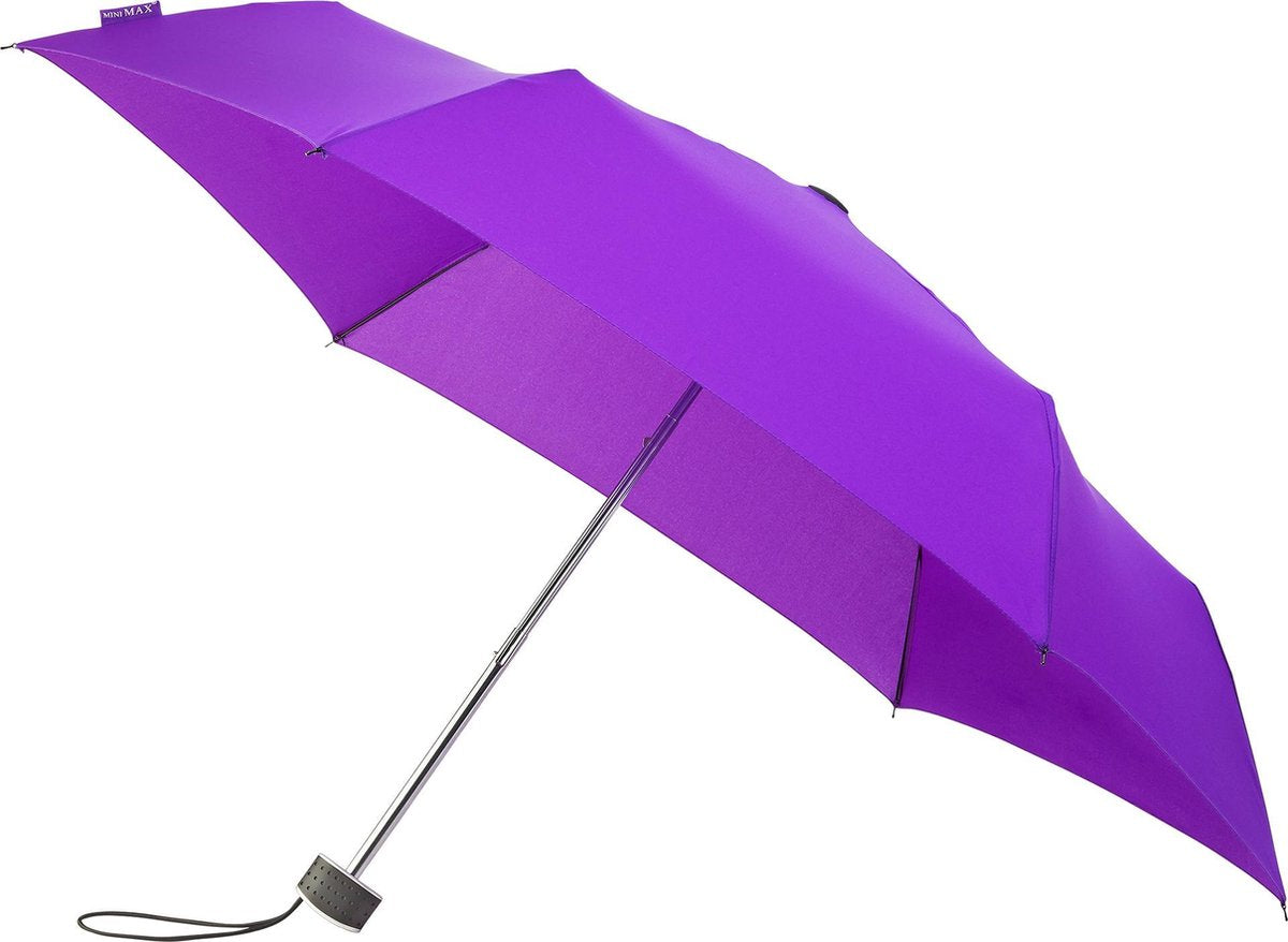 miniMAX Platte Paraplu - Ø 90 cm - Paars