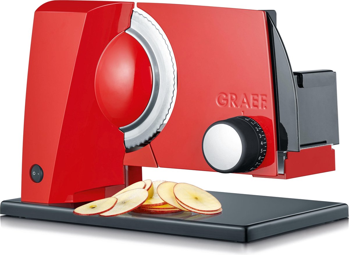 Graef S 11003 Electrisch 170W Aluminium Rood snijmachine