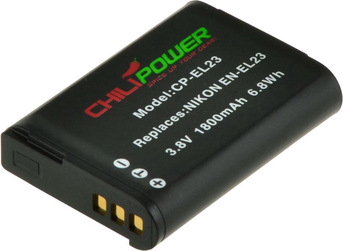 ChiliPower camera accu Nikon EN-EL23