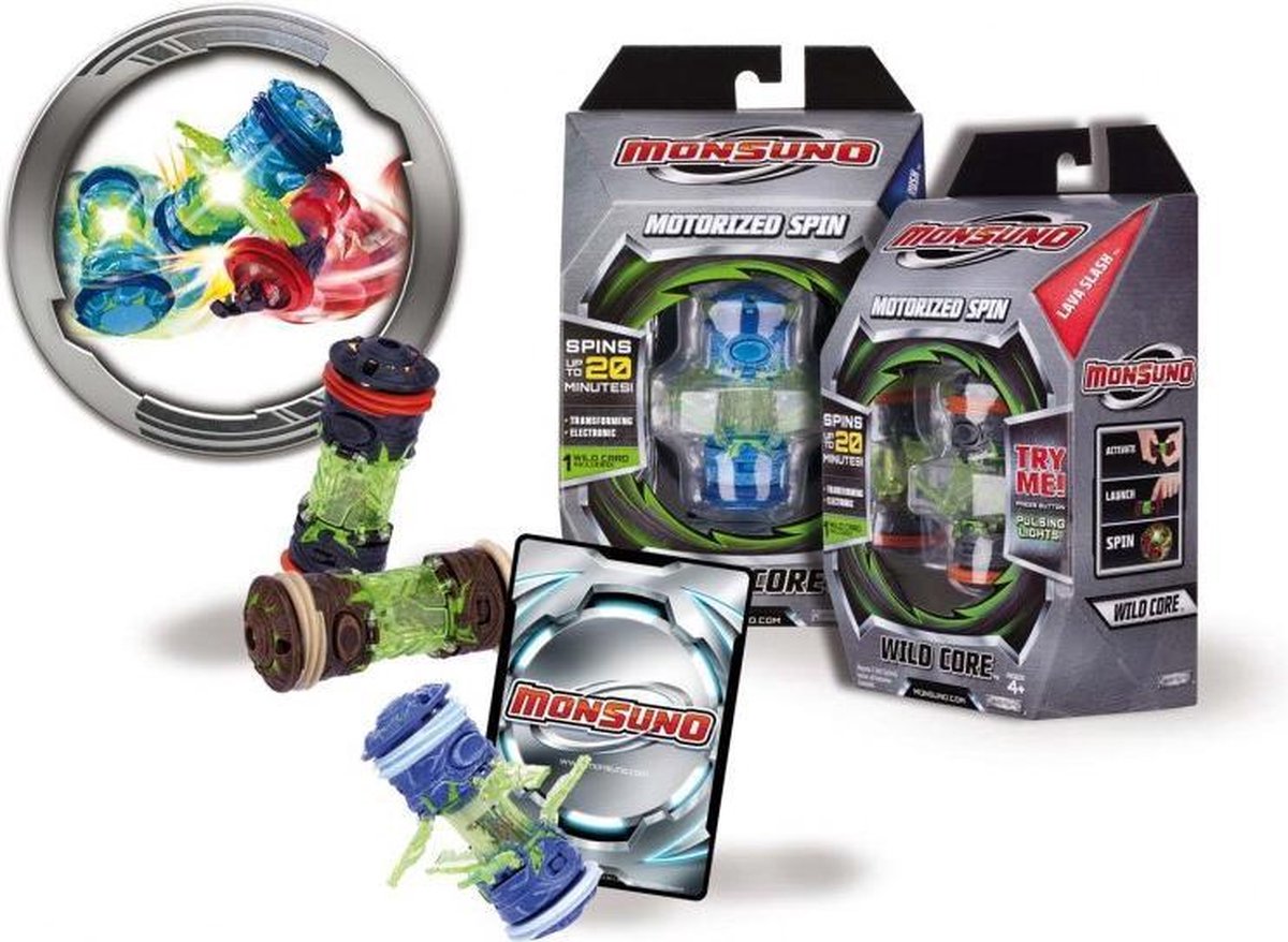 Monsuno Wild Core - tollende transformerende cilinder