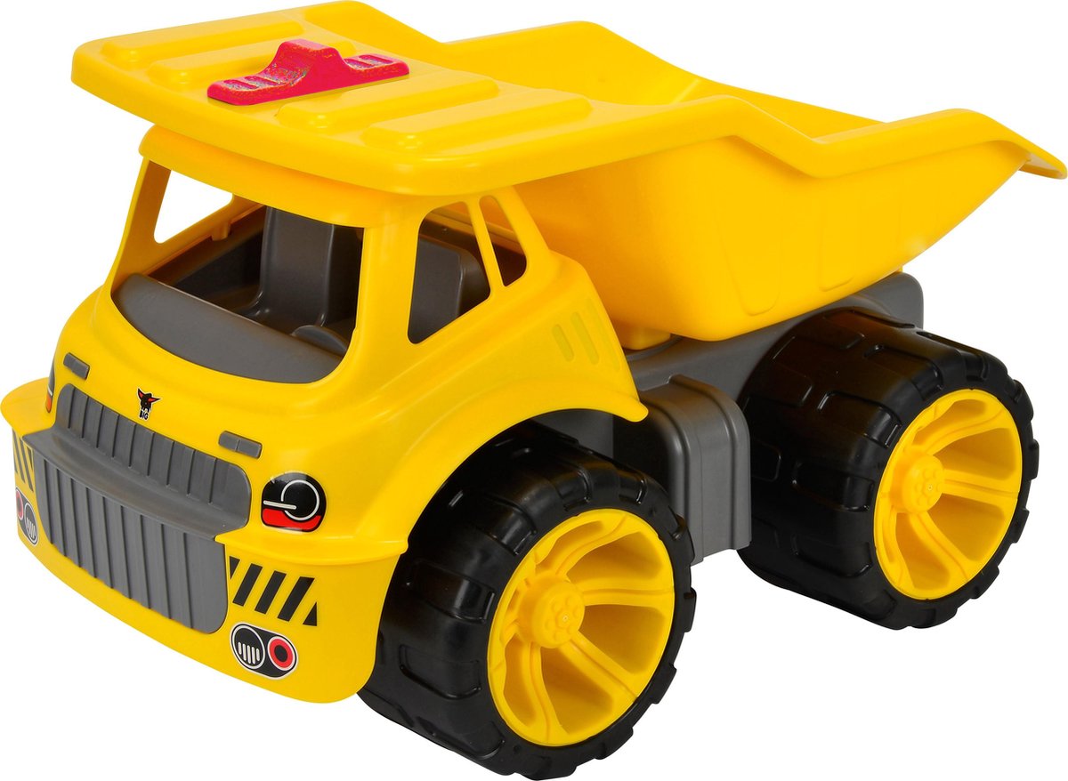 BIG Power Worker Maxi Truck - Speelgoedvoertuig - Kiepwagen - Geel