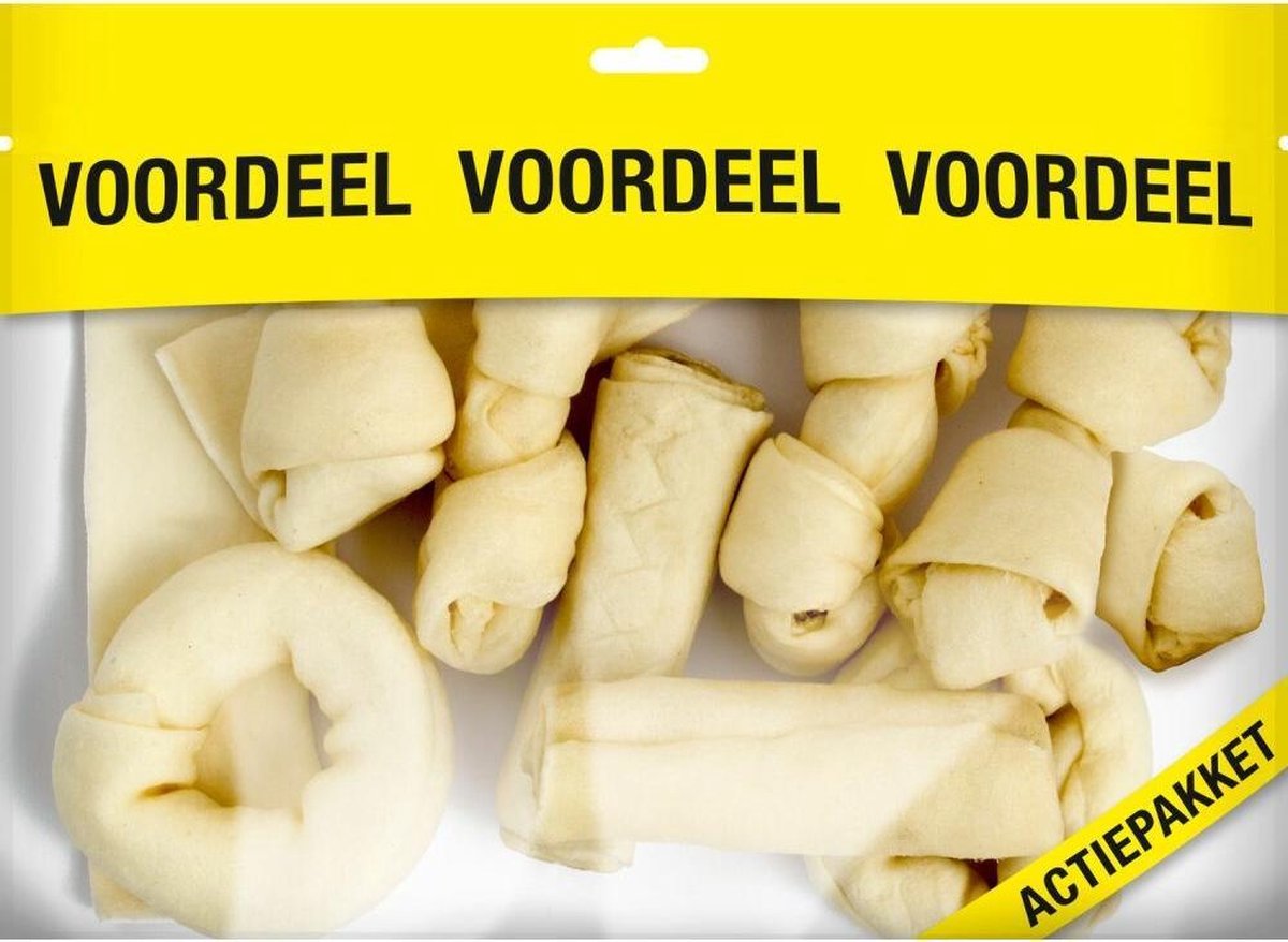 8x Voskes Blanke Kauwkluiven Mix 420 gr
