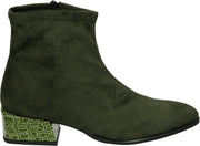 Rapisardi LULU DW20-L5.44 - Volwassenen Laarsjes - Kleur: Groen - Maat: 39