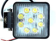 LED werklamp 27 watt vierkant
