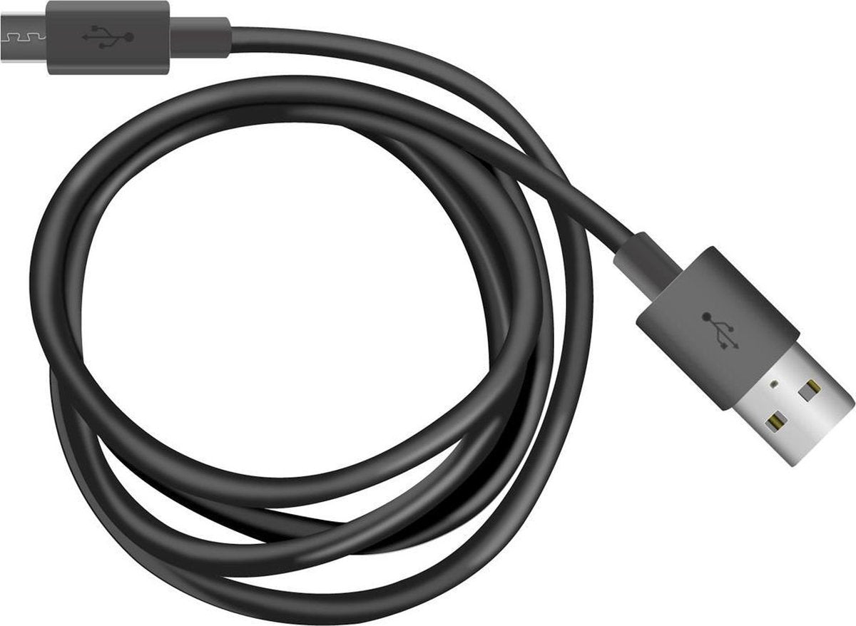 Ksix B1740CU03 USB-kabel 3 m USB 2.0 USB A Micro-USB B Zwart