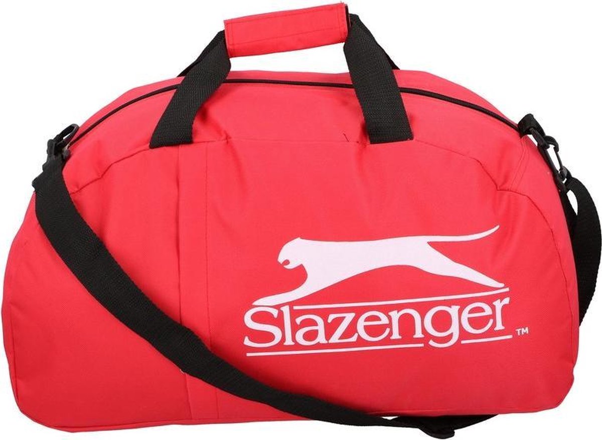 Slazenger sporttas/reistas rood 45 liter - sport accessoires - reistassen/sporttassen