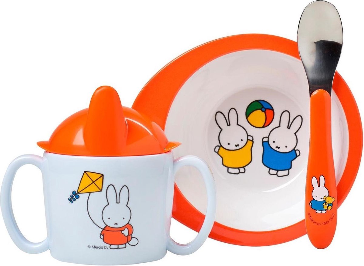 babyset 3 delig - nijntje speelt