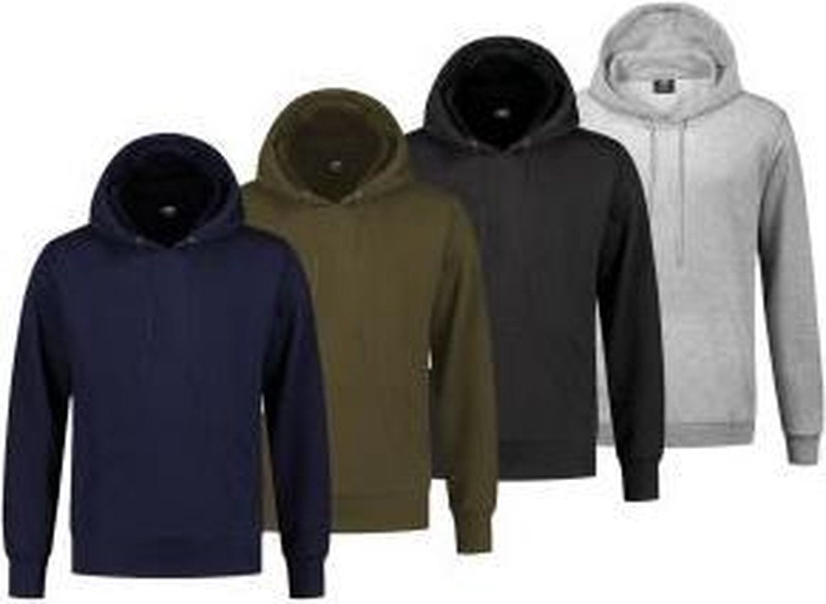 REWAGE Hoodies Premium Heavy Kwaliteit - Heren - Combi Pack - L