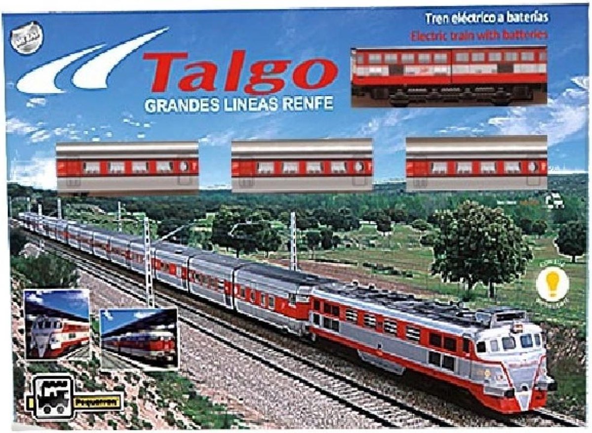 Pequetren Startset Batterij 508 Classic Talgo Trein