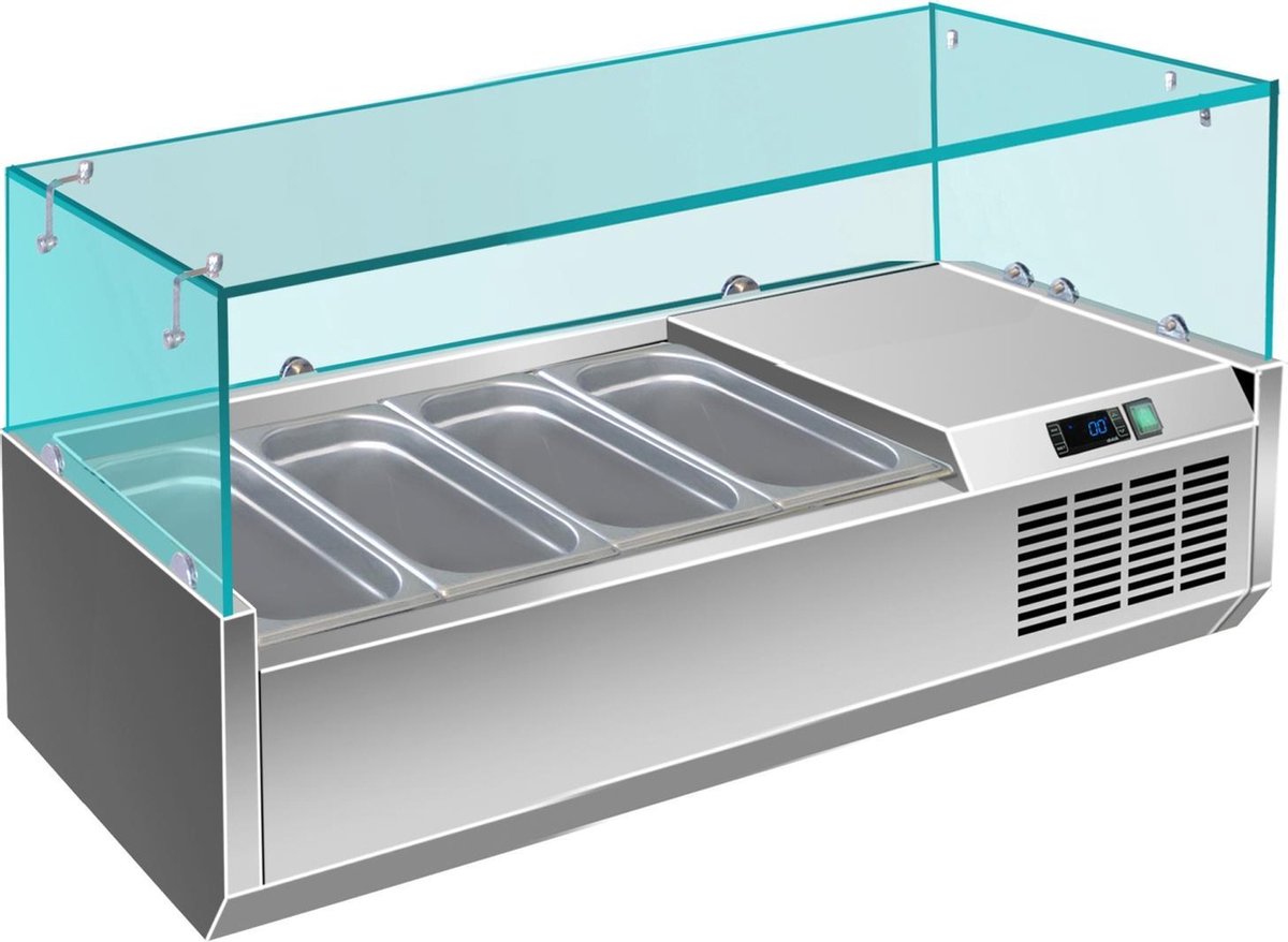 Saro Koelvitrine 120 cm breed