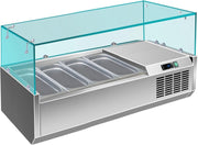 Saro Koelvitrine 120 cm breed