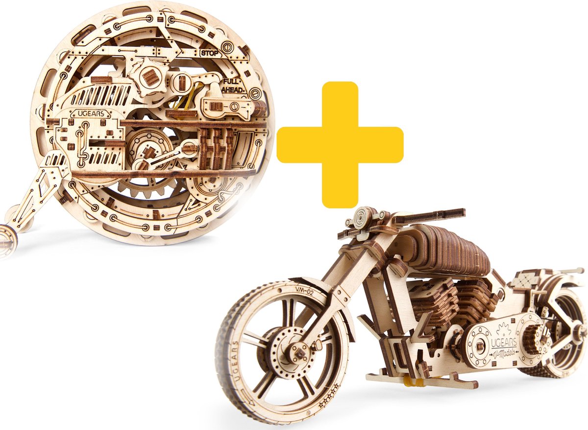 UGears voordeelpakket one-man vehicles