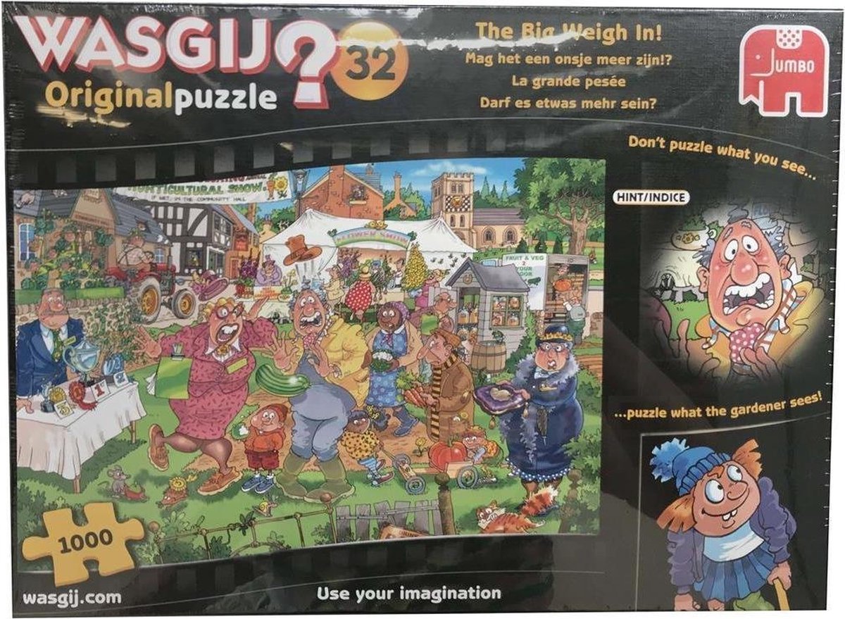 Wasgij Original 32 Mag het een onsje meer zijn!? puzzel - 1000 stukjes