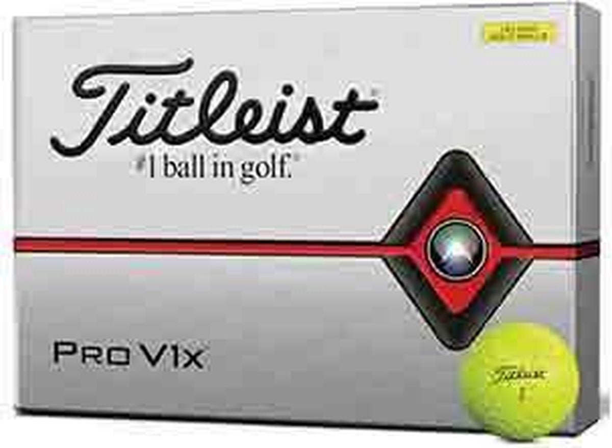 TITLEIST PRO V1X 12-PACK Yellow