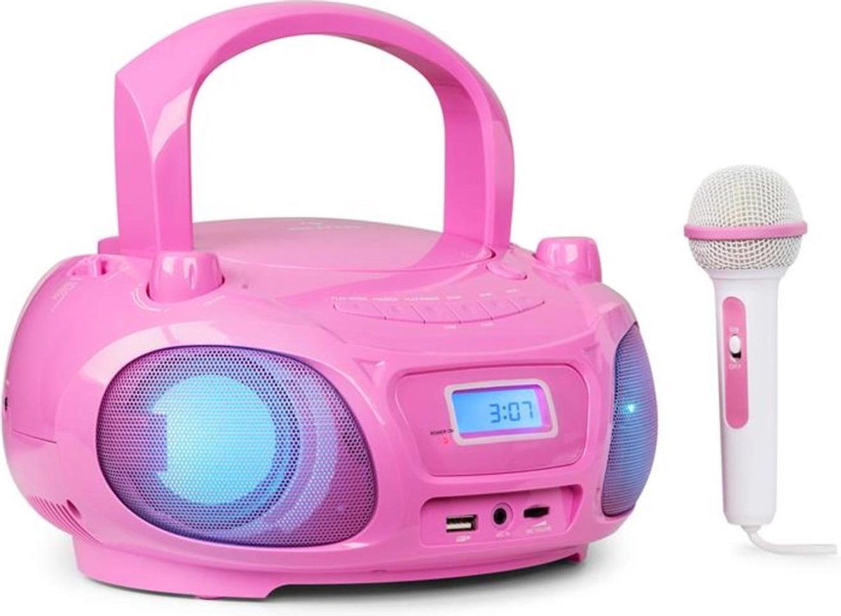 auna Roadie Sing CD speler boombox 