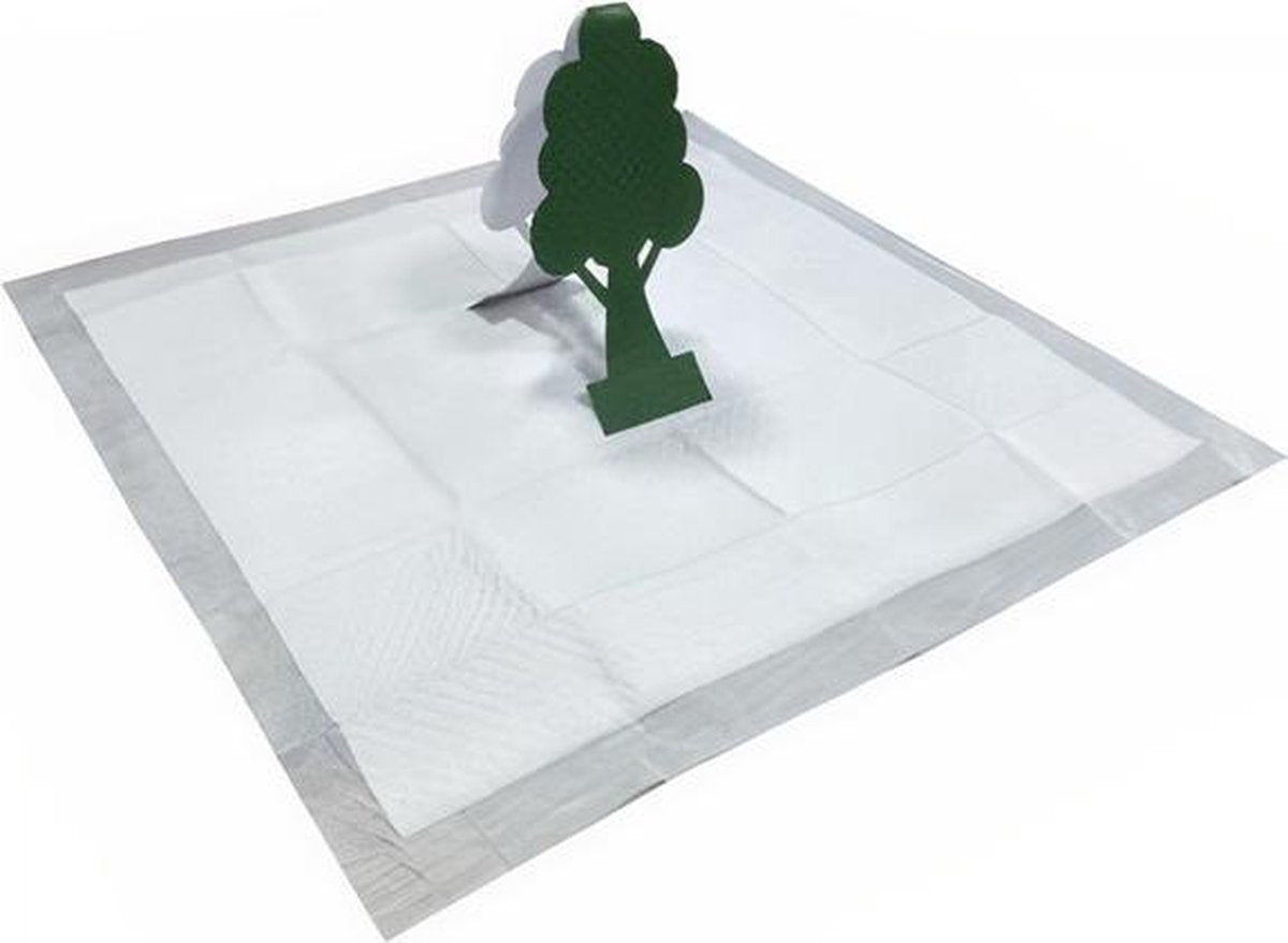 M-pets Trainingpads Pee Pee Tree 60 Cm Textiel Wit 16-delig