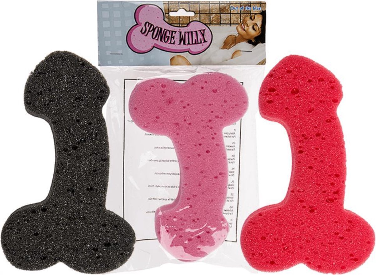 Piemel spons | piemel gadget | piemel cadeau