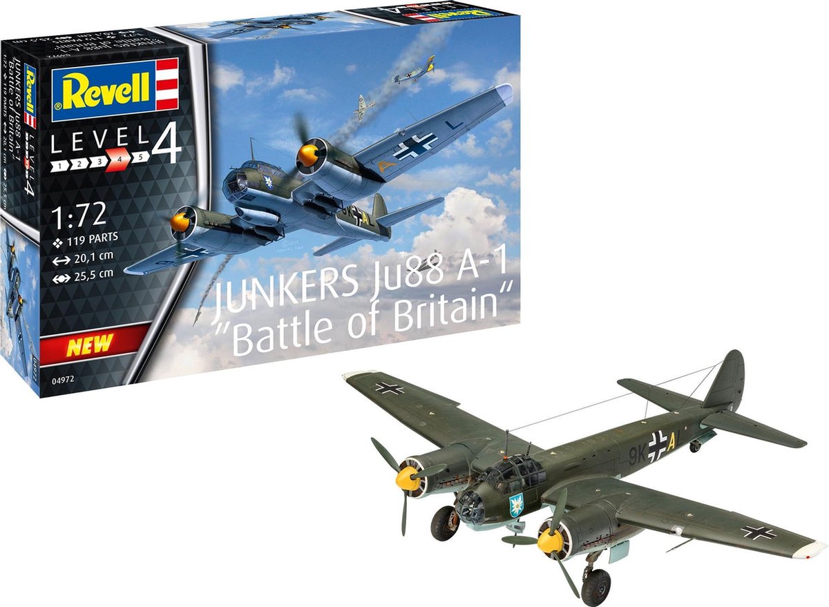 Junkers Ju-88A-1 Battle of Britain - Revell 04972 - 1:72