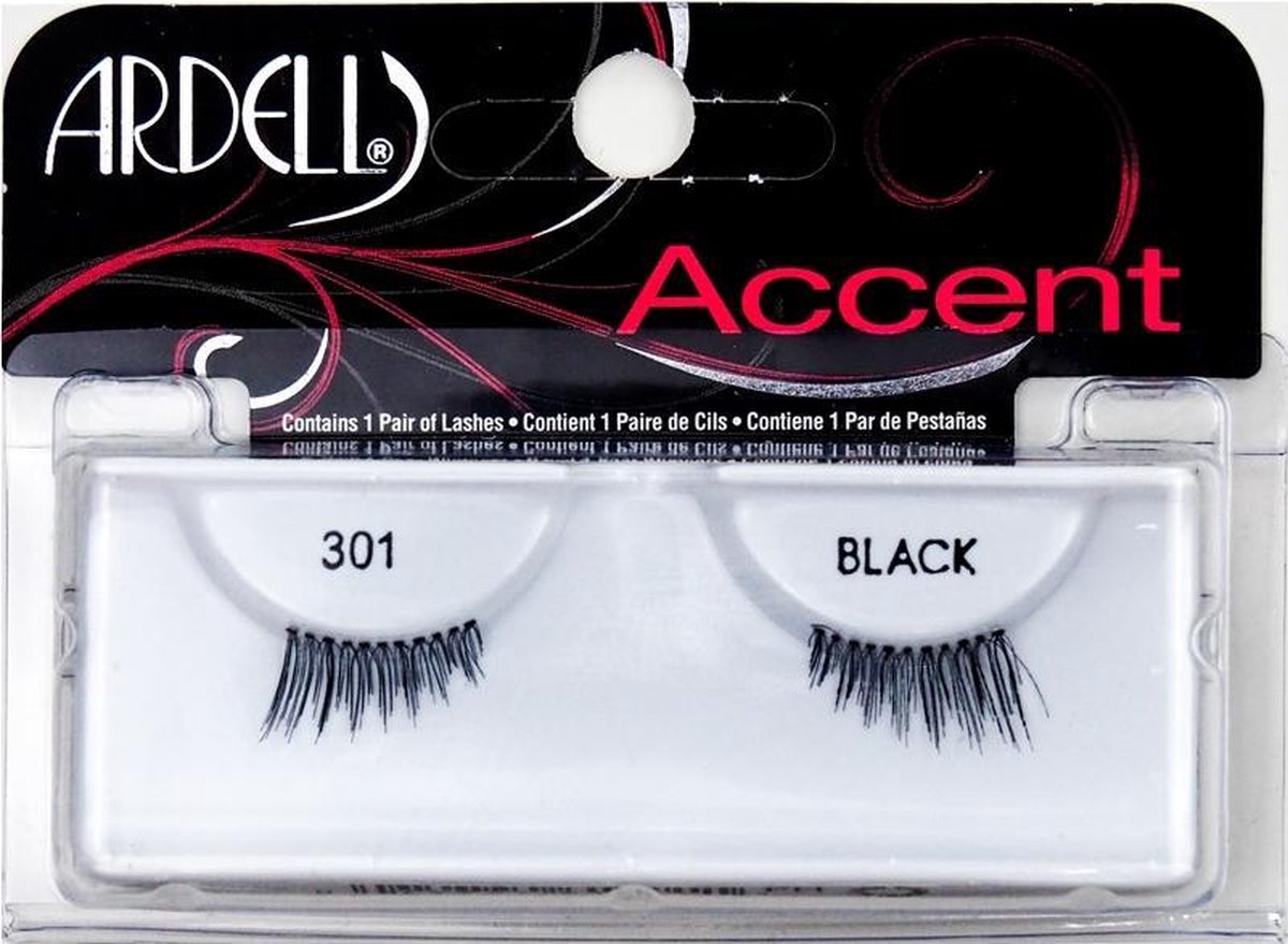 Ardell - Accent 301 1 Pair Black