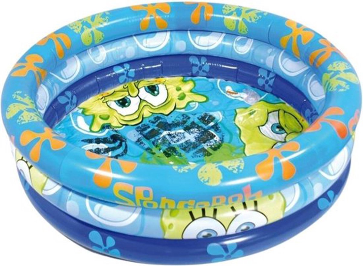 Opblaasbare Zwembad - Rond - Spongebob - 100 cm - Opblaasbaar - Kinderbad - Tuin - Zomer - Zwembad kopen
