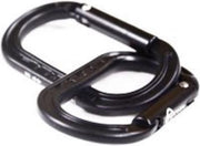 DD Hammocks Superlight Karabiners (2x) - Zwart