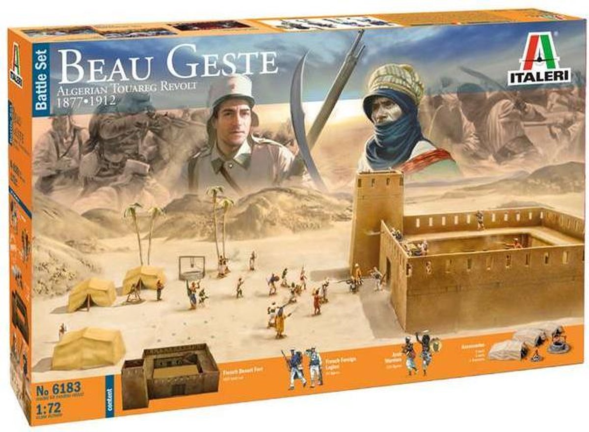 Italeri - Beau Geste  - Touareg Revolt 1:72 * (Ita6183s)