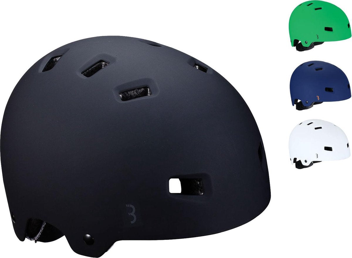 BBB Cycling Billy Fietshelm BHE-50 - Maat S - Mat Zwart